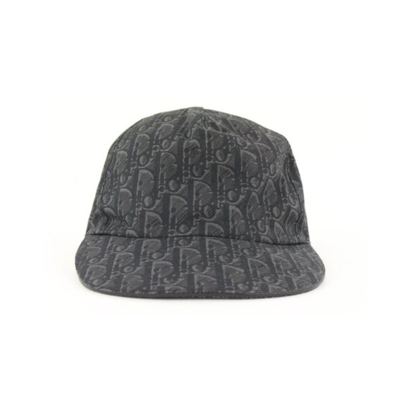 Dior Black Monogram Trotter Baseball Cap Hat main image 12